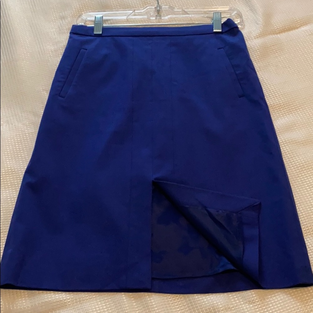 J. Crew Royal Blue Skirt